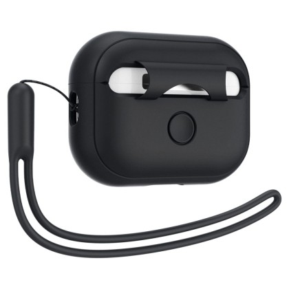 Тънък силиконов кейс за Apple AirPods Pro 1 / 2 от Spigen Silicone Fit Strap