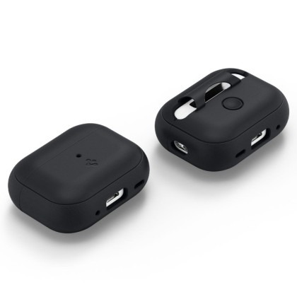 Тънък силиконов кейс за Apple AirPods Pro 1 / 2 от Spigen Silicone Fit Strap