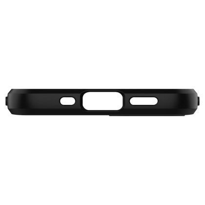 Удароустойчив кейс за iPhone 12 Mini от Spigen Rugged Armor - Черен
