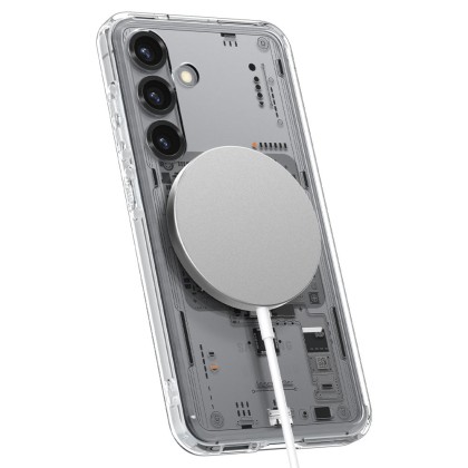 Удароустойчив кейс с MagSafe за Samsung Galaxy S25 от Spigen Ultra Hybrid - Neo One