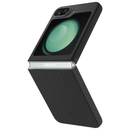 Тънък кейс за Samsung Z Flip 5 от Spigen Airskin Pro - Черен