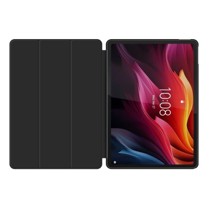 Кожен тефтер за Lenovo Tab K11Plus 11.5 TB-352 от Tech-Protect SmartCase - Черен