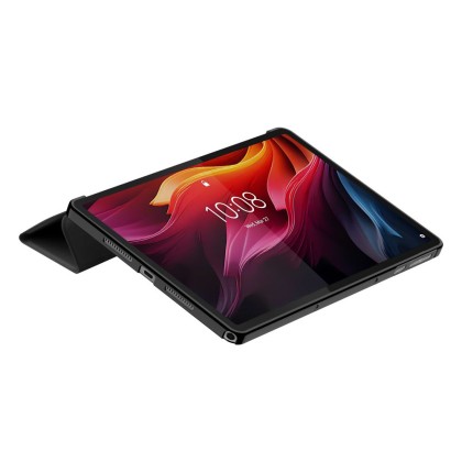 Кожен тефтер за Lenovo Tab K11Plus 11.5 TB-352 от Tech-Protect SmartCase - Черен