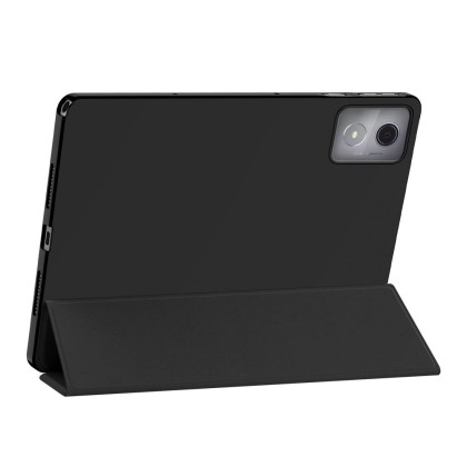 Кожен тефтер за Lenovo Tab K11Plus 11.5 TB-352 от Tech-Protect SmartCase - Черен