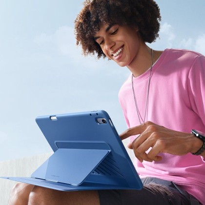 Силиконов тефтер за iPad 10 (10.9" 2022) / 11 (11” 2025) от ESR Flip Hybrid -  Navy Blue