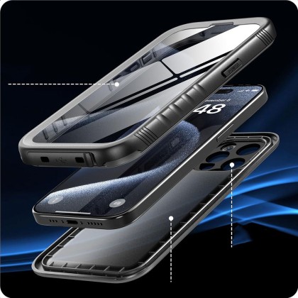 TECH-PROTECT SHELLBOX IP68 IPHONE 15 BLACK