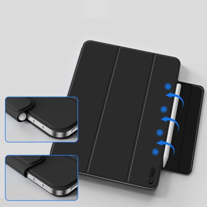 TECH-PROTECT SMARTCASE MAGNETIC IPAD 10.9” 10 / 2022 / 11” 11 / 2025 BLACK