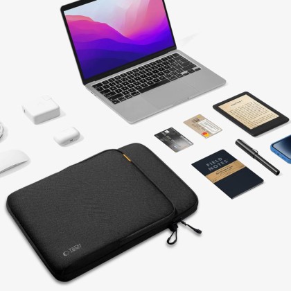 Чанта за лаптоп 13-14 инча от Tech-Protect Defender VR Bag Laptop - Черна