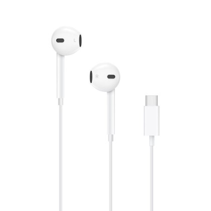 Висококачествени слушалки с USB-C кабел от Tech Protect Ultraboost Core - Бели