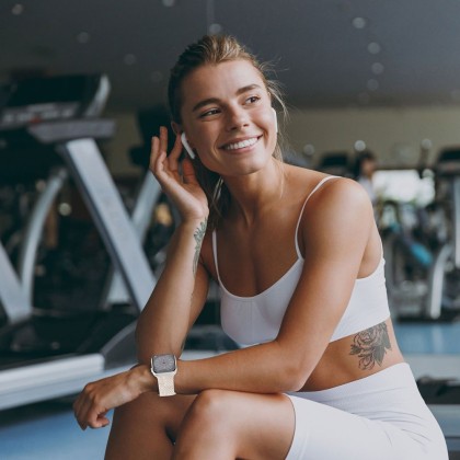 Найлонова каишка за Apple Watch 6 / 7 / 8 / 9 / 10 / SE (40/41/42 mm) от Tech-Protect Nylonmag - Montego Blue