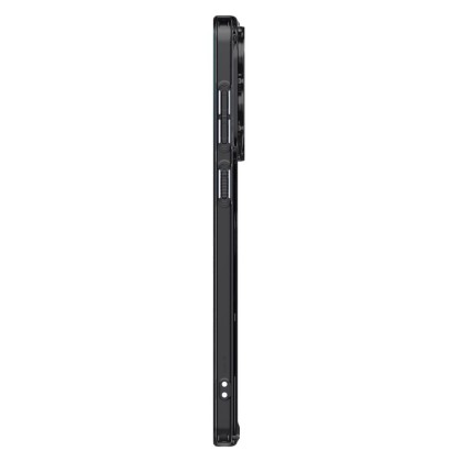 Удароустойчив кейс с MagSafe пръстен за Samsung Galaxy S25 Edge от Spigen Ultra Hybrid Mag - Frost Black