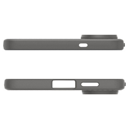 Силиконов кейс за Samsung Galaxy S25 Edge от Spigen Liquid Air - Marble Grey