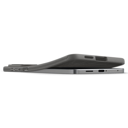 Силиконов кейс за Samsung Galaxy S25 Edge от Spigen Liquid Air - Marble Grey