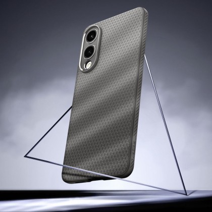 Силиконов кейс за Samsung Galaxy S25 Edge от Spigen Liquid Air - Marble Grey