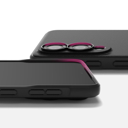 Удароустойчив кейс с MagSafe за Samsung Galaxy S25 Edge от Ringke Onyx Magnetic - Черен
