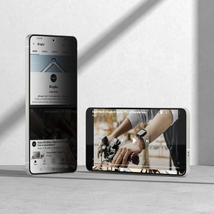 SZKŁO HARTOWANE RINGKE EASY SLIDE 2-PACK GALAXY S25 EDGE PRIVACY