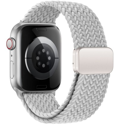 Найлонова каишка за Apple Watch 6 / 7 / 8 / 9 / 10 / SE (40/41/42 mm) от Tech-Protect Nylonmag -  Stone