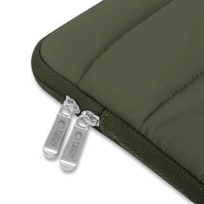 Калъф за лаптоп 15-16 инча от Tech Protect Fluffy - Army Green