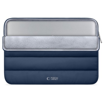 Калъф за лаптоп 13-14 инча от Tech Protect Fluffy - Navy Blue
