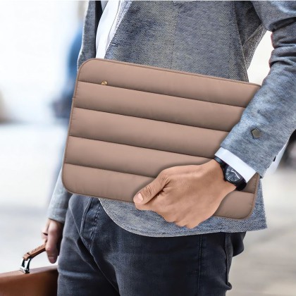 Калъф за лаптоп 15-16 инча от Tech Protect Fluffy - Waulnut