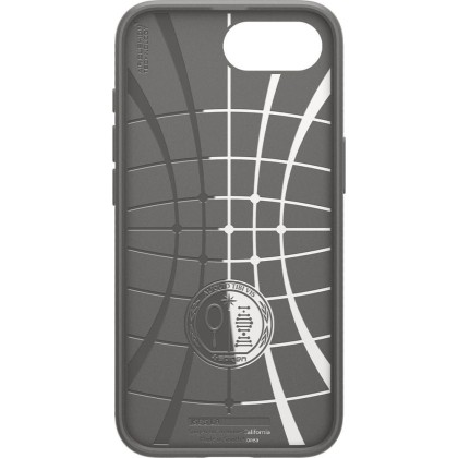 Силиконов кейс за iPhone 16e от Spigen Liquid Air - Marble Grey