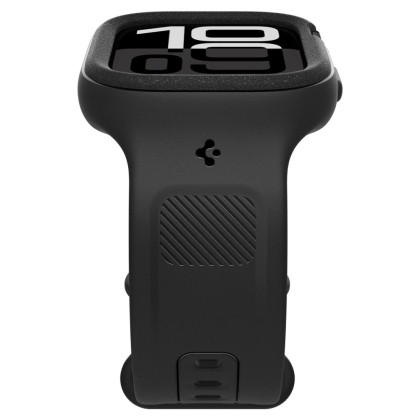 Каишка с кейс за Apple Watch 10 (42 мм) от Spigen Vault Pro - Черна