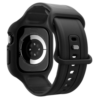 Каишка с кейс за Apple Watch 10 (42 мм) от Spigen Vault Pro - Черна