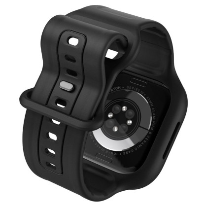 Каишка с кейс за Apple Watch 10 (42 мм) от Spigen Vault Pro - Черна