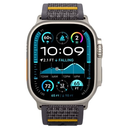 SPIGEN ATHLEX AIR APPLE WATCH 6 / 7 / 8 / 9 / 10 / SE / ULTRA 1 / 2 (44 / 45 / 46 / 49 MM) ACTIVE GRAY