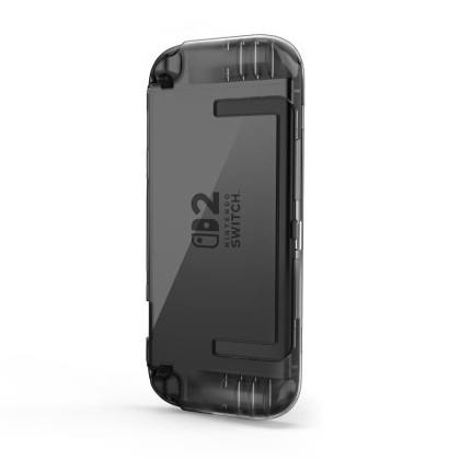 Силиконов кейс за Nintendo Switch 2 от Tech-Protect FlexAir+ - Clear