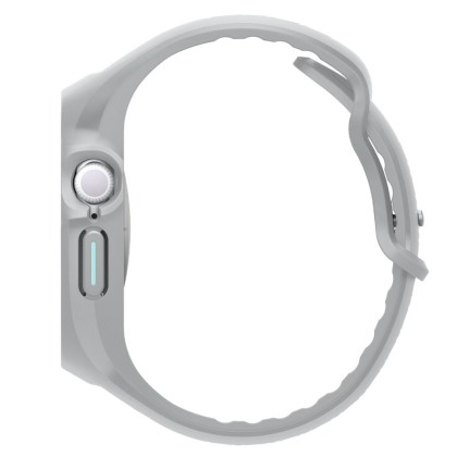 Каишка с кейс за Apple Watch 10 (46mm) от Spigen Liquid Air Pro - Grey