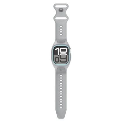 Каишка с кейс за Apple Watch 10 (46mm) от Spigen Liquid Air Pro - Grey
