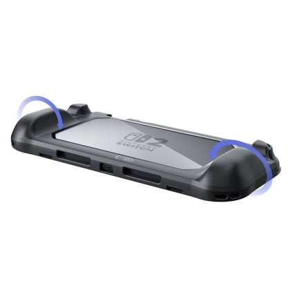 Твърд кейс за Nintendo Switch 2 от Tech-Protect MagMat - Matte Black