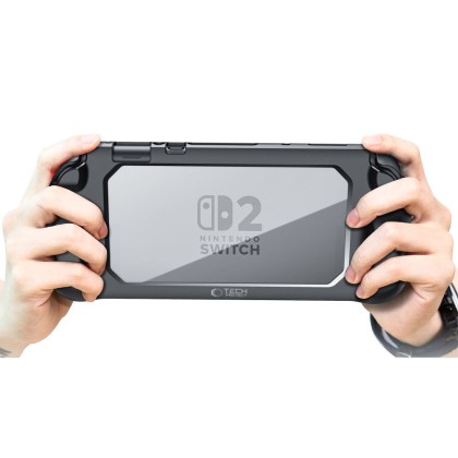 Твърд кейс за Nintendo Switch 2 от Tech-Protect MagMat - Matte Black