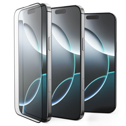 2 x Стъклен протектор за дисплей на Motorola Moto G56 5G от Tech-Protect Glass Fit+ - Black
