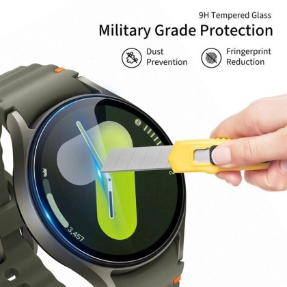 2 броя стъклени протектори за Garmin Fenix 8 / 8 Pro AMOLED (47mm) от Tech Protect Glass Fit+ - Clear