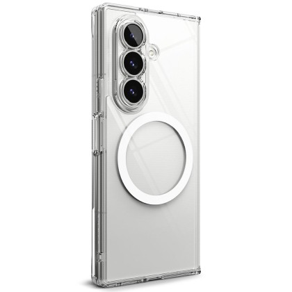 Удароустойчив твърд кейс с MagSafe за Samsung Galaxy Z Fold 7 от Ringke Fusion Magnetic - Clear