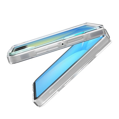SPIGEN AIRSKIN MAG MAGSAFE GALAXY Z FLIP 7 CRYSTAL CLEAR/WHITE