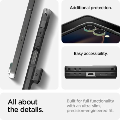 SPIGEN TOUGH ARMOR PRO MAG MAGSAFE GALAXY Z FLIP 7 BLACK
