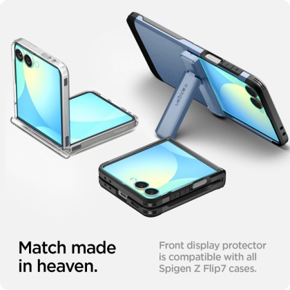 SZKŁO HARTOWANE SPIGEN GLAS.TR ”EZ FIT” HD GALAXY Z FLIP 7 CLEAR