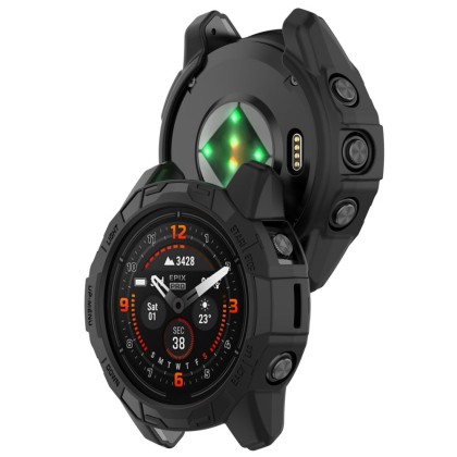 Кейс за часовник Garmin Fenix 7 / 7 Pro от Tech-Protect Defense Air - Black