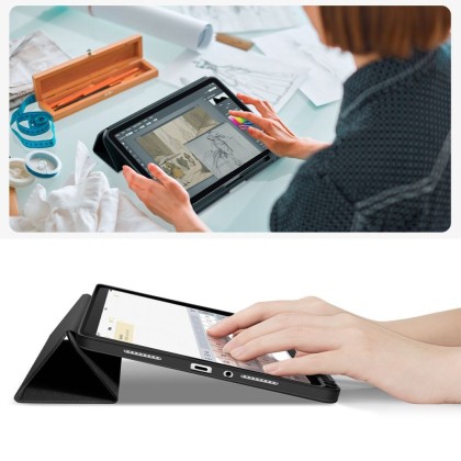 Силиконов калъф за Xiaomi Redmi Pad 2 11.0 от Tech-Protect SC PEN - Черен