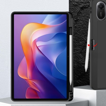 Силиконов калъф за Xiaomi Redmi Pad 2 11.0 от Tech-Protect SC PEN - Черен