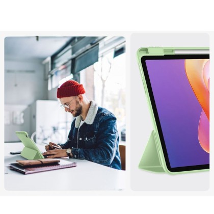 Силиконов калъф за Xiaomi Redmi Pad 2 11.0 от Tech-Protect SC PEN - Matcha Green