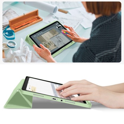 Силиконов калъф за Xiaomi Redmi Pad 2 11.0 от Tech-Protect SC PEN - Matcha Green
