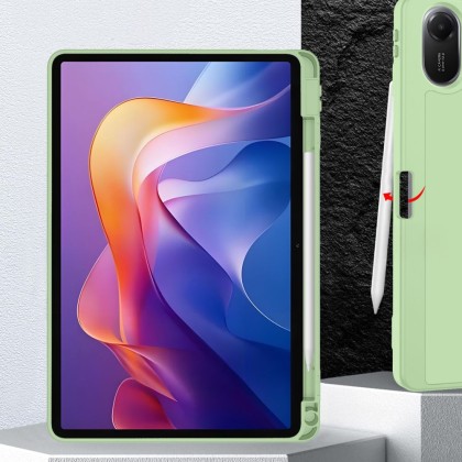 Силиконов калъф за Xiaomi Redmi Pad 2 11.0 от Tech-Protect SC PEN - Matcha Green