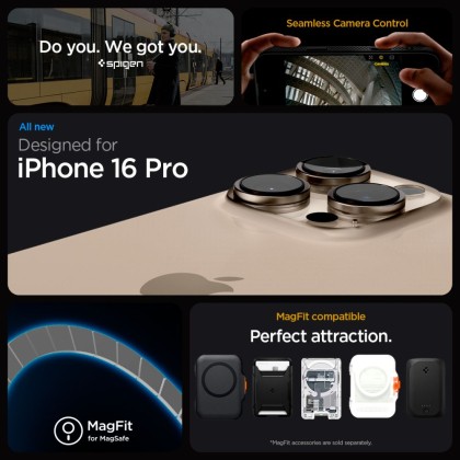 SPIGEN LIQUID AIR ”T” MAG MAGSAFE IPHONE 16 PRO MATTE BLACK