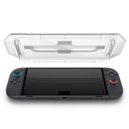 SZKŁO HARTOWANE SPIGEN GLAS.TR ”EZ FIT” 2-PACK NINTENDO SWITCH 2 CLEAR
