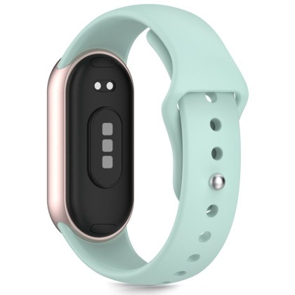 Силиконова каишка за Xiaomi Smart Band 8 / 9 / 10 / NFC от Tech-Protect Iconband Pure - Soft Mint