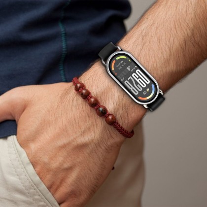 Силиконова каишка за Xiaomi Smart Band 8 / 9 / 10 / NFC от Tech-Protect Iconband Classic - Black